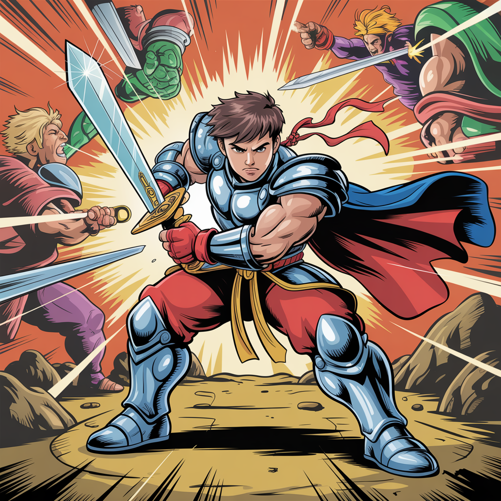 Warrior in Action