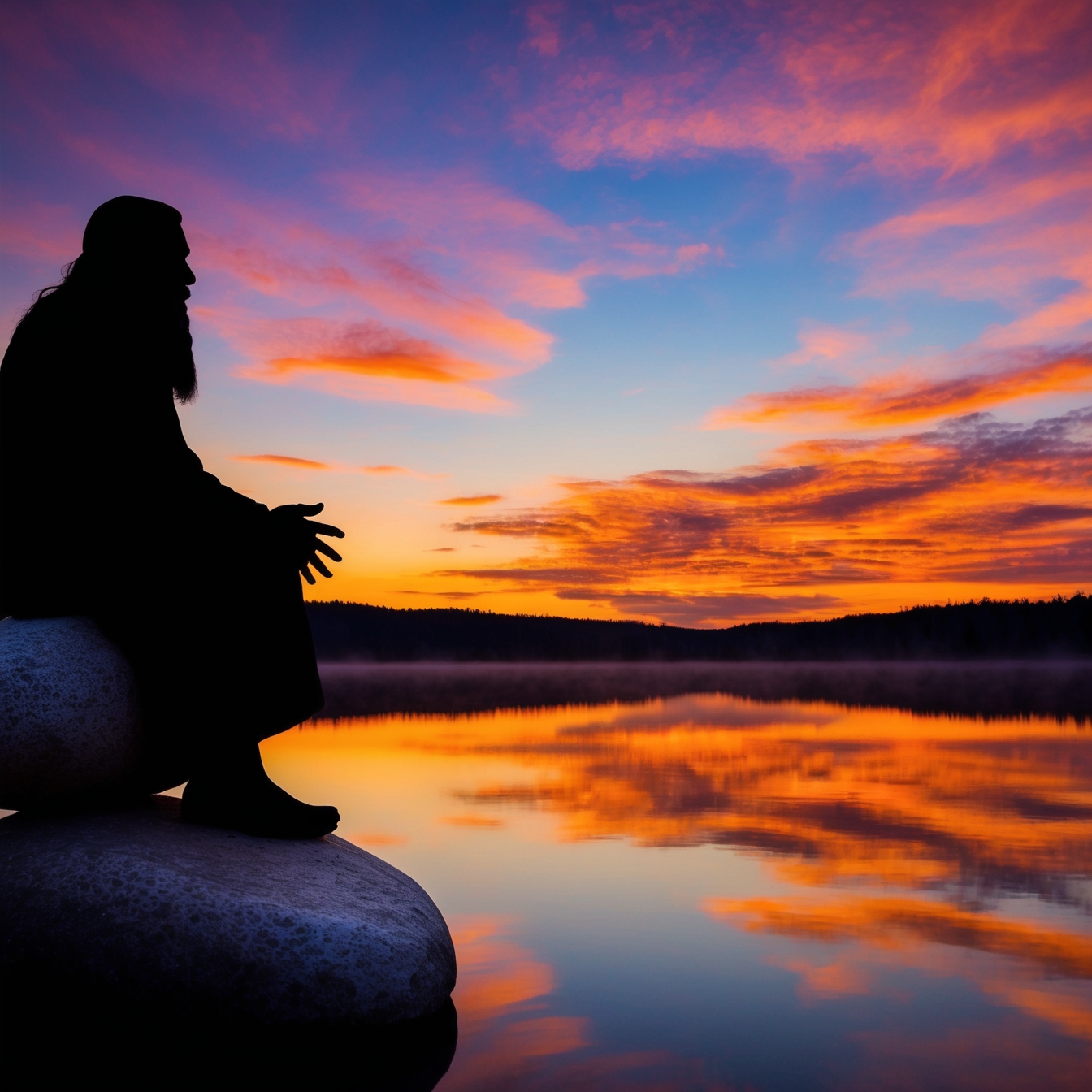 Lakeside Contemplation